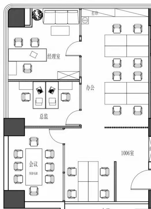 长宁金虹桥国际中心146精装修带家具优质房源出租(图2)