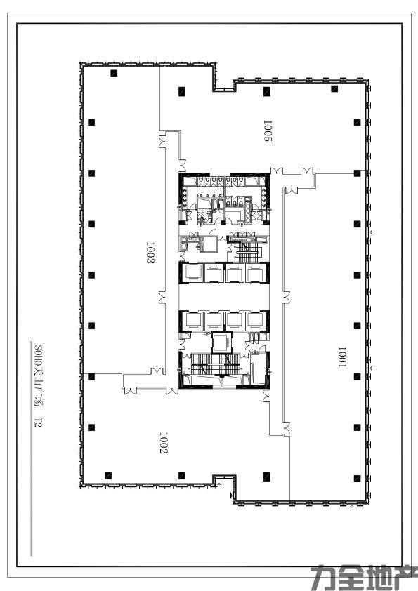 上海SOHO天山广场730平精装修带家具办公室出租(图8)